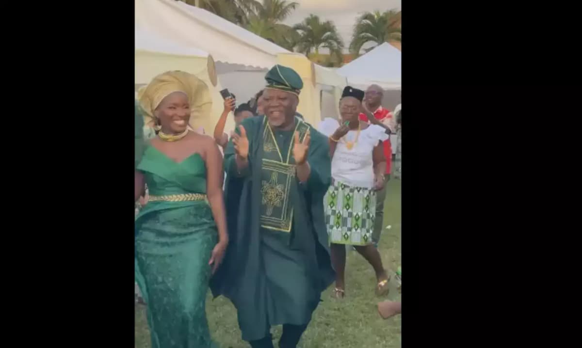 Mariage Guy Sahouégnon @ capture d'écran