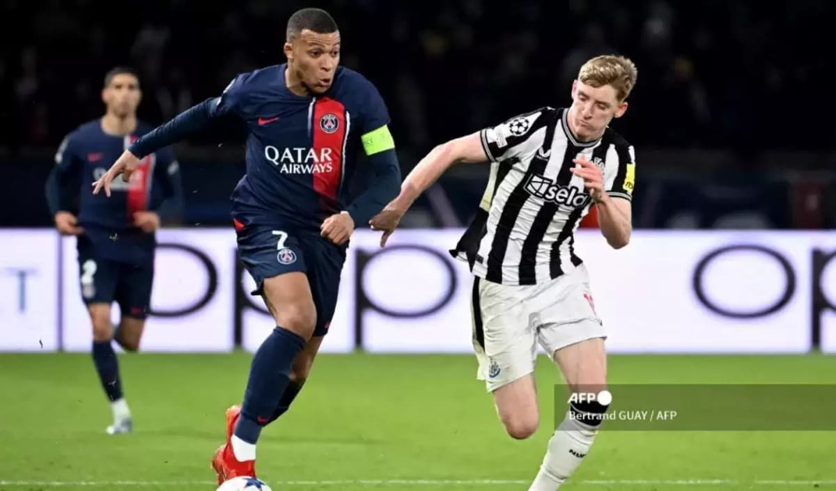 Des joueurs du PSG et du Newcastle