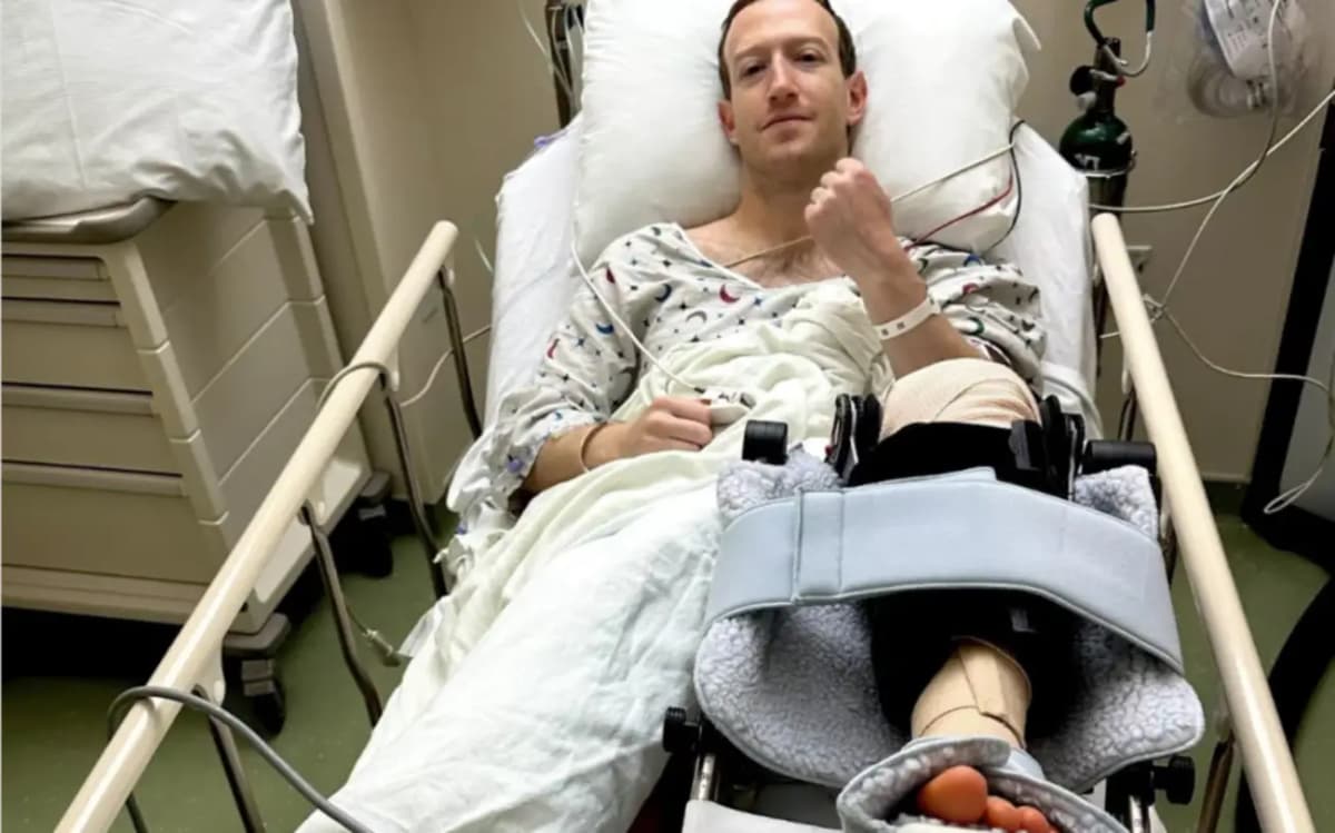 Mark Zuckerberg hospitalisé