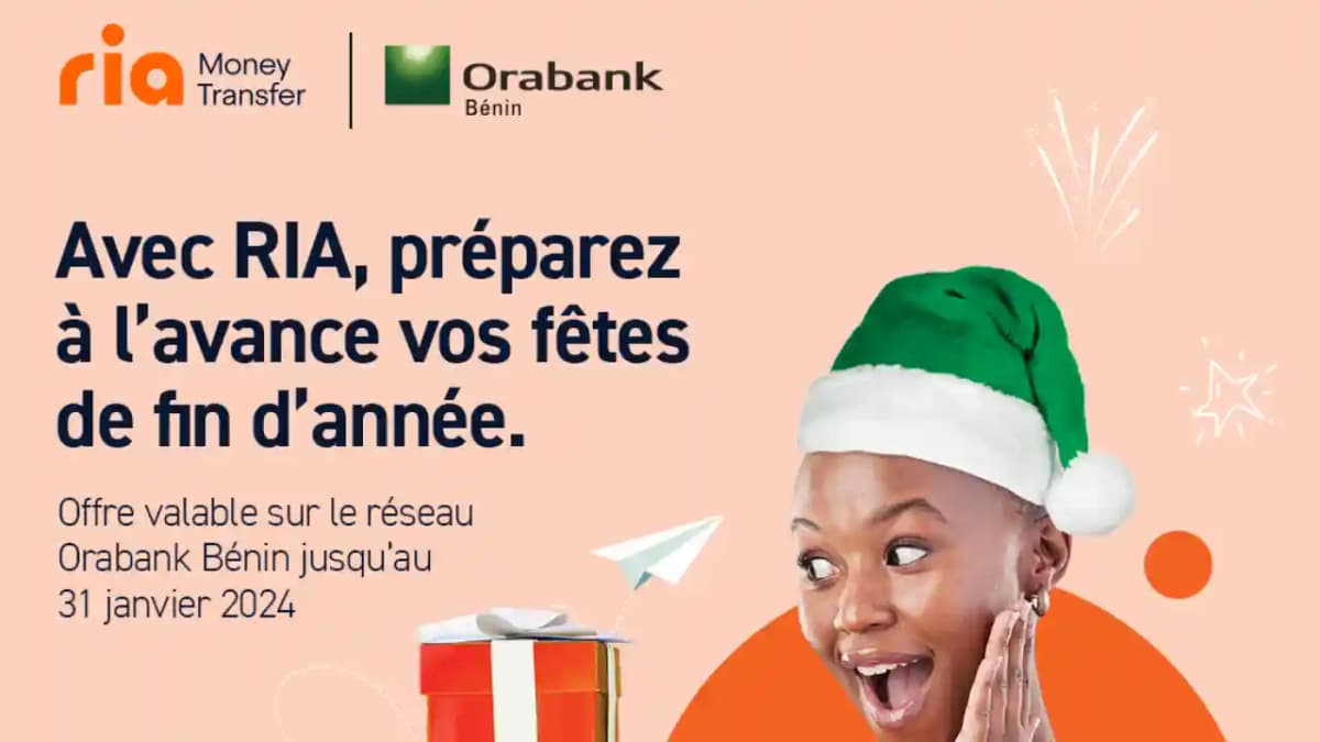 Célébrez les fêtes de fin d’année avec RIA et Orabank et profitez de Cadeaux Exclusifs