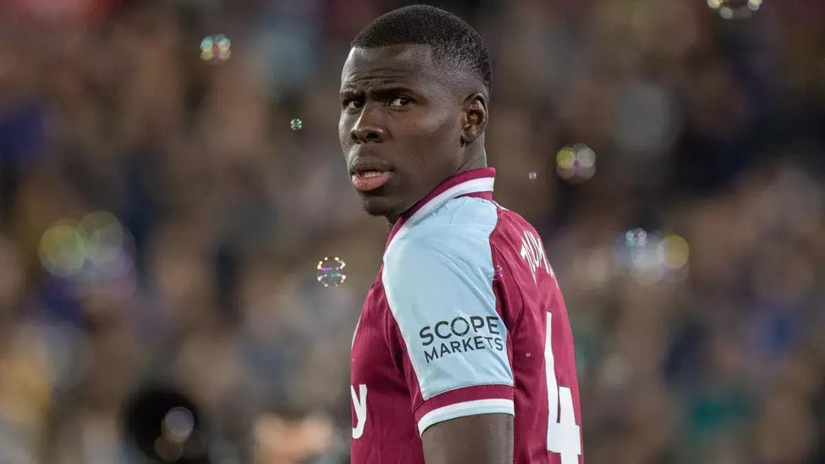 Le défenseur de West Ham, Kurt Zouma