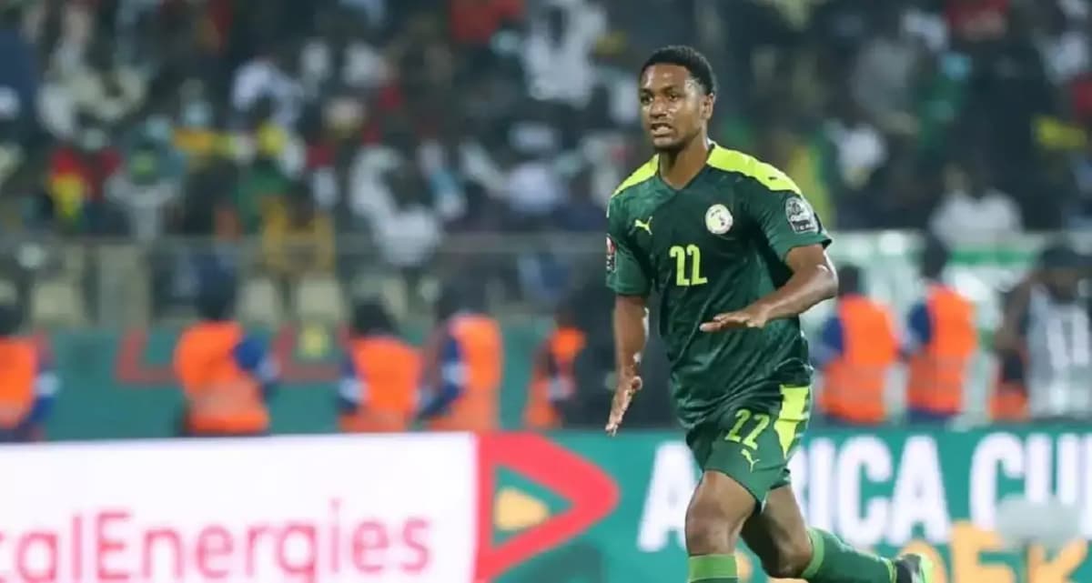 Abdou Diallo lors d'un match avec le Sénégal