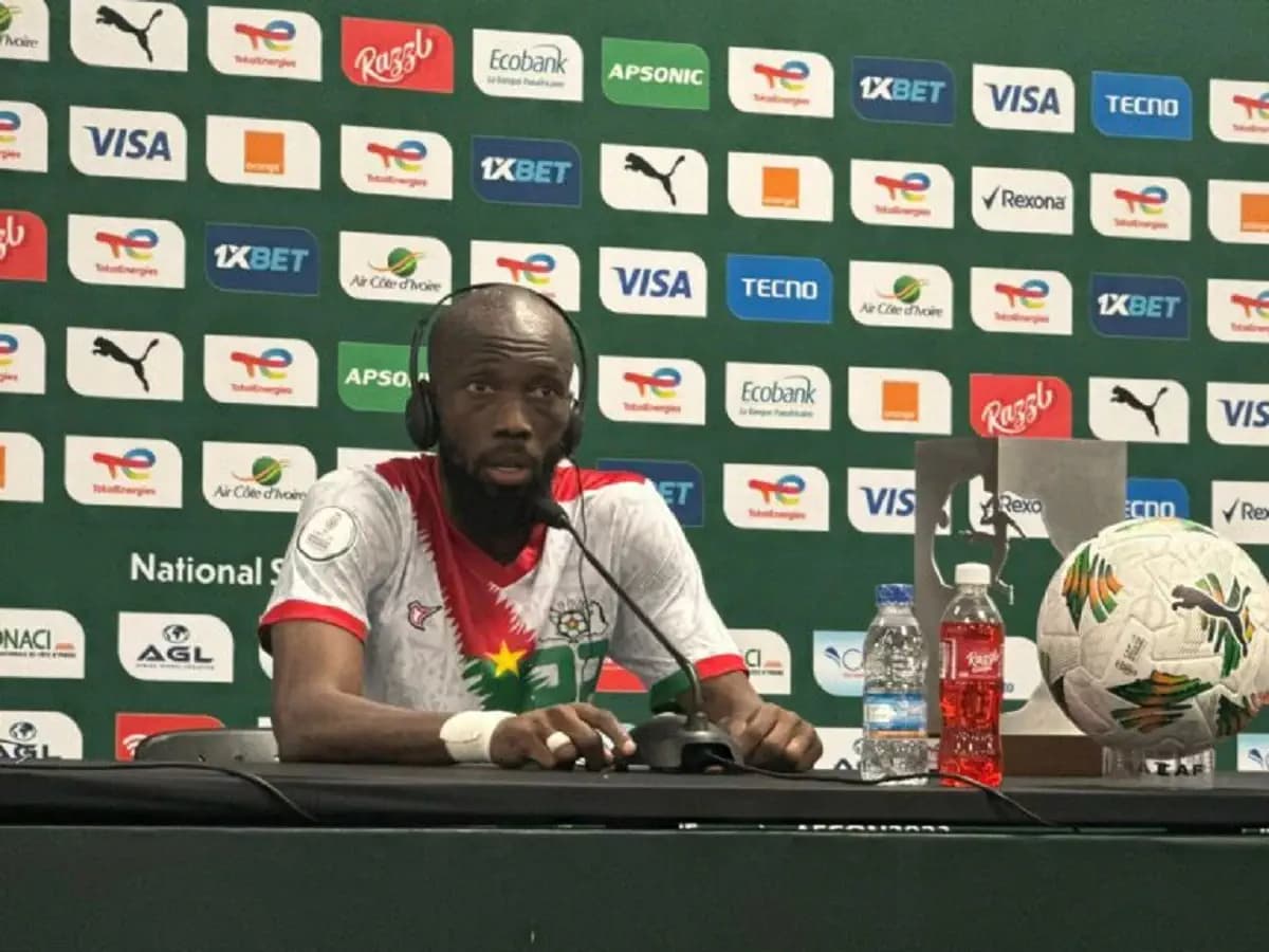 Le milieu de terrain du Burkina Fao, Blati Touré