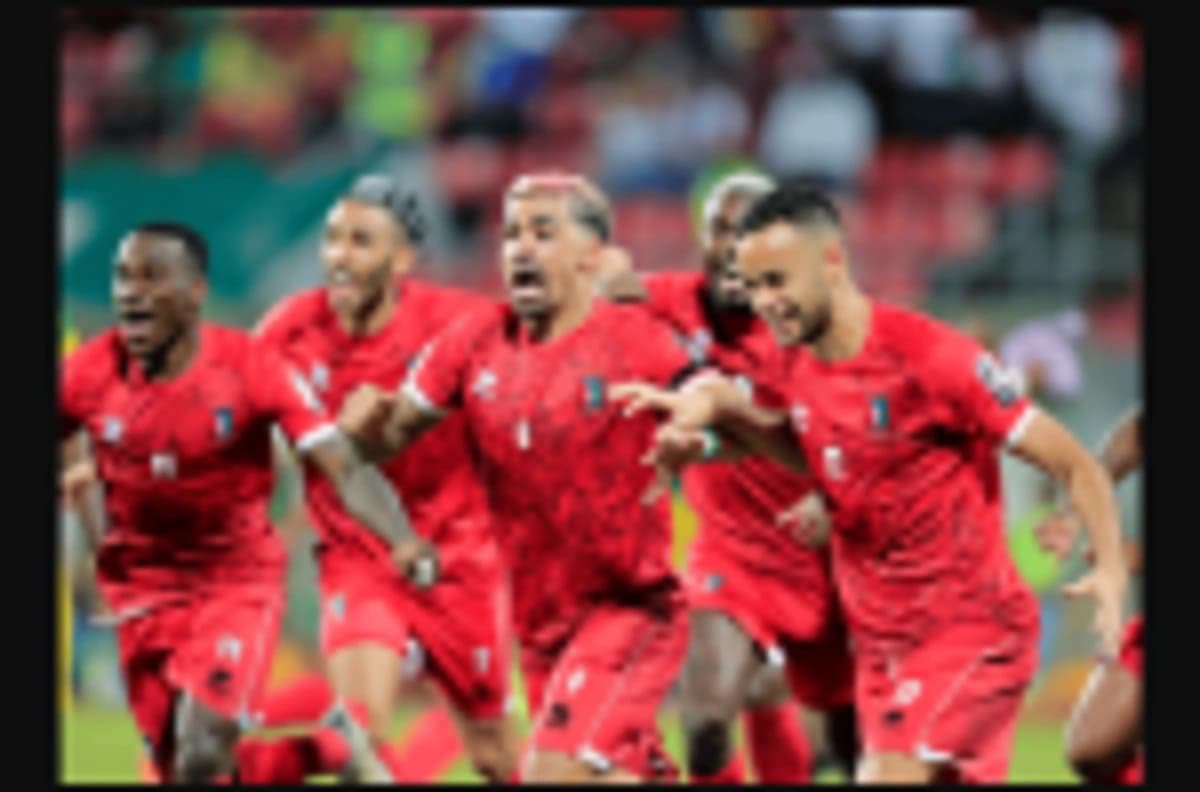 Les joueurs de la Guinée Equatoriale