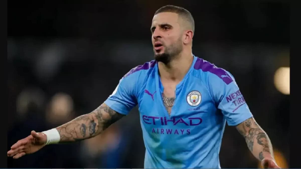 Le défenseur de Manchester City, Kyle Walker