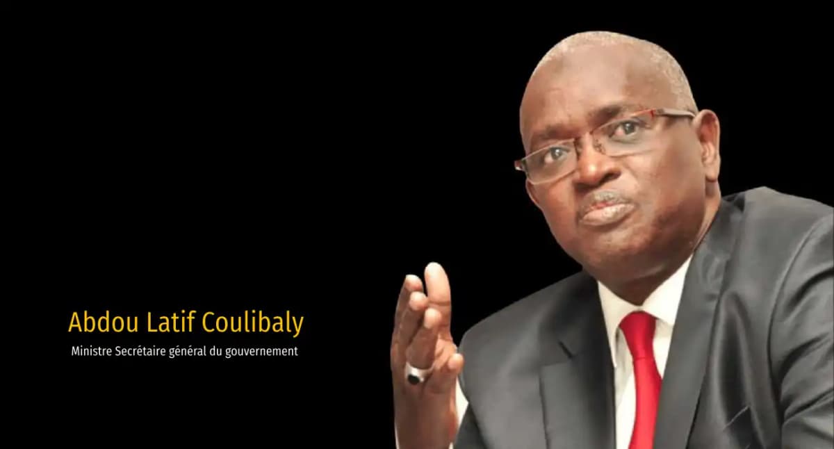 Abdou Latif Coulibaly, le Ministre Secrétaire général du gouvernement