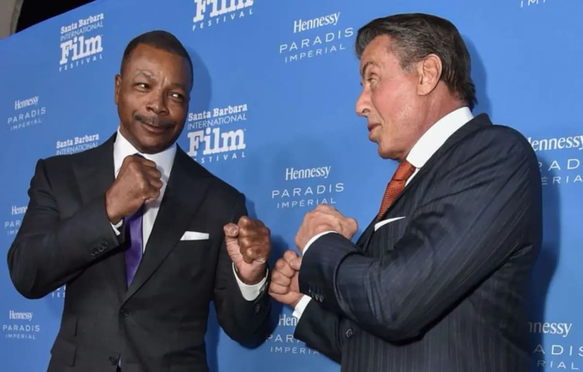 Carl Weathers, acteur célèbre pour son rôle d'Apollo Creed dans la saga Rocky.