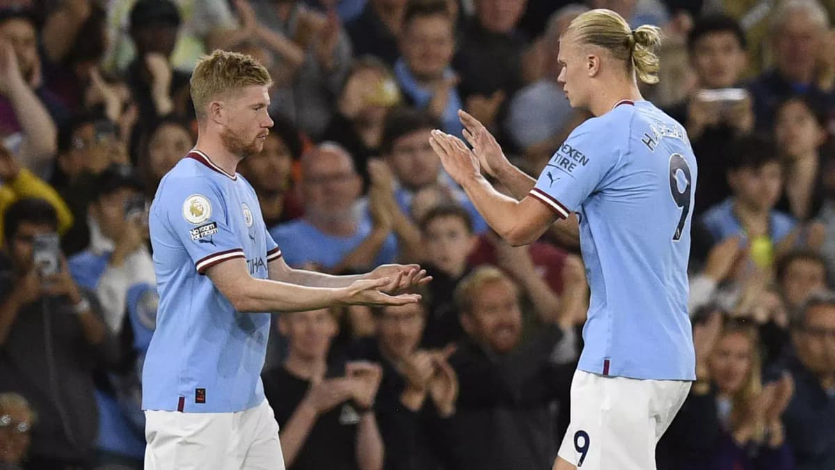 Haaland et De Bruyne
