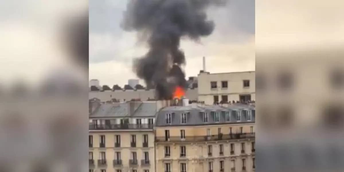 Incendie dans le 12e arrondissement de Paris, intervention des pompiers, quatre blessés évacués.