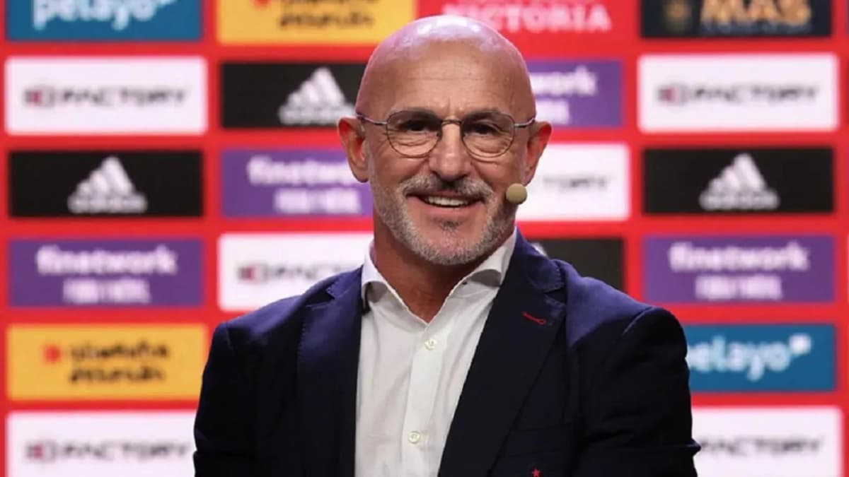 Le sélectionneur national de l'Espagne, Luis de la Fuente