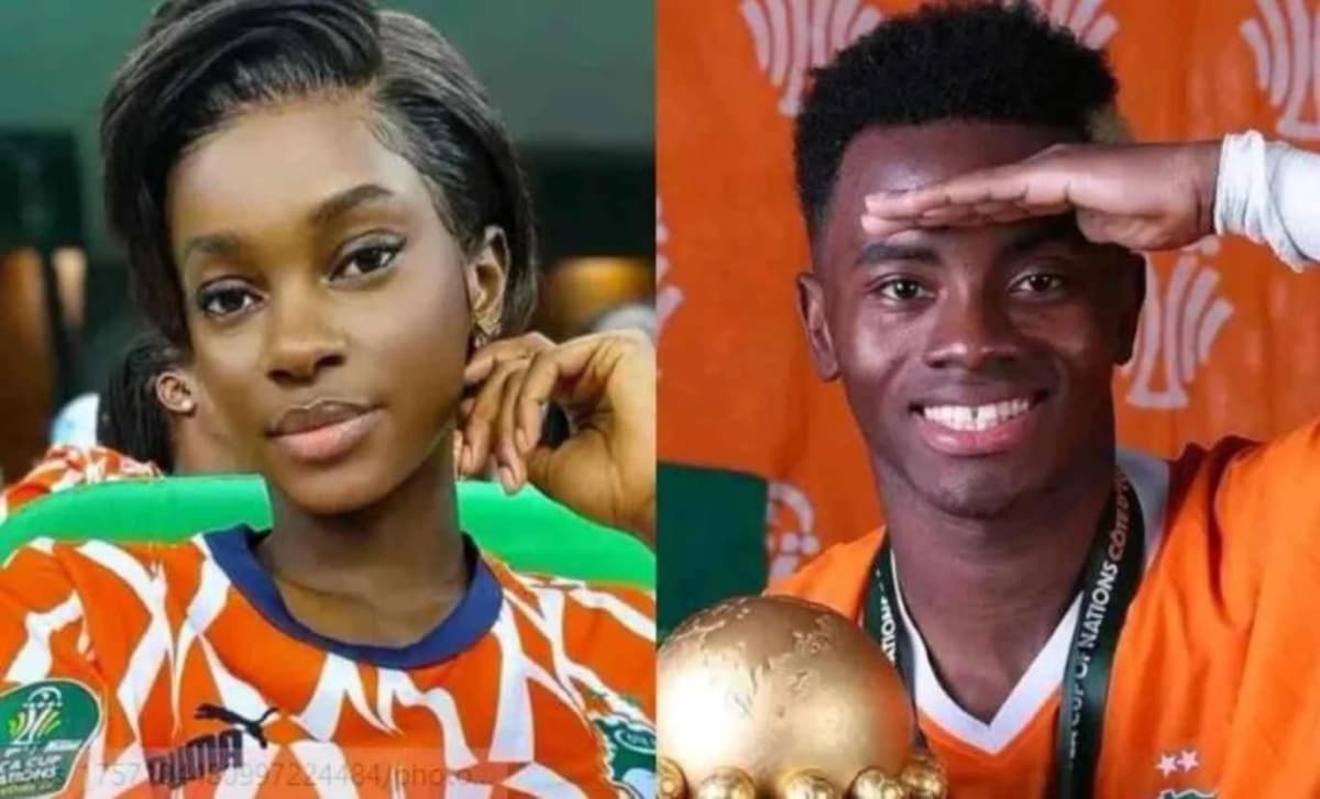 Miss Marlène Kany Kouassi et Simon Adingra