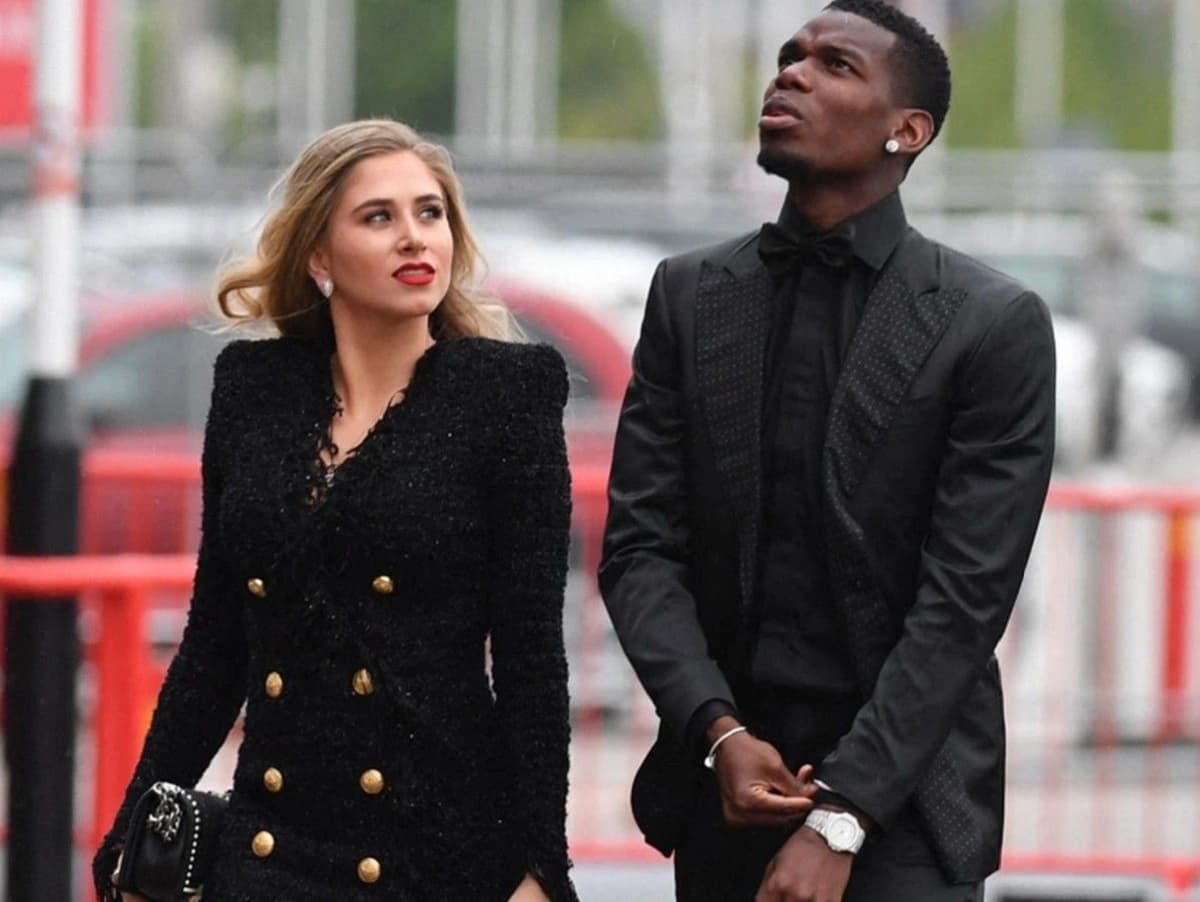 Paul Pogba et sa femme Zulay