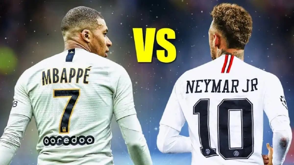Neymar et Mbappé