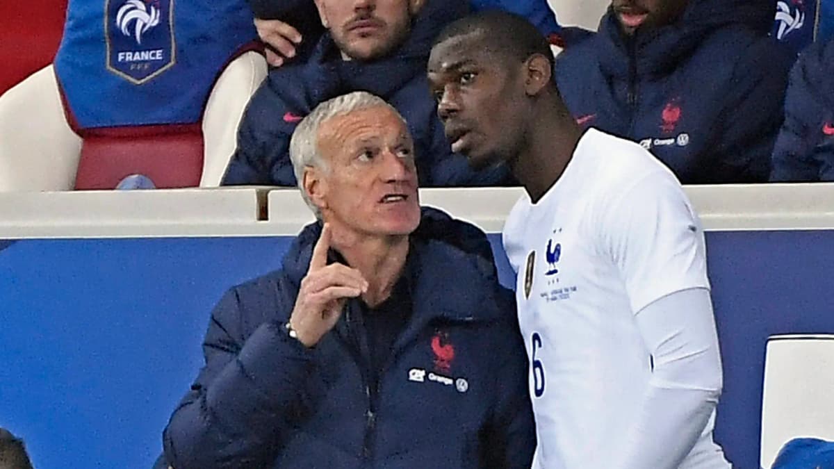 Paul Pogba et Didier Deschamps
