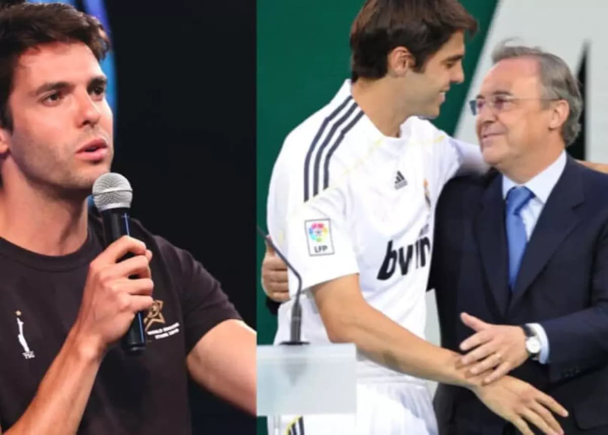 Ricardo Kaka et Florentino Perez