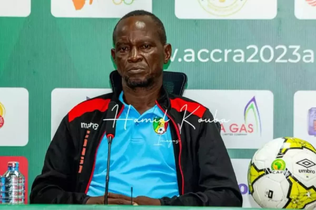 Clément Massamba, sélectionneur des U20 du Congo