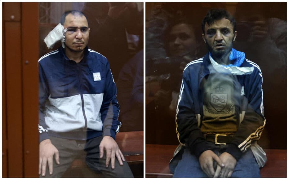 Accusés de «terrorisme», les quatre auteurs présumés de l'attaque d'une salle de concert près de Moscou, encourent la prison Ã  perpétuité.