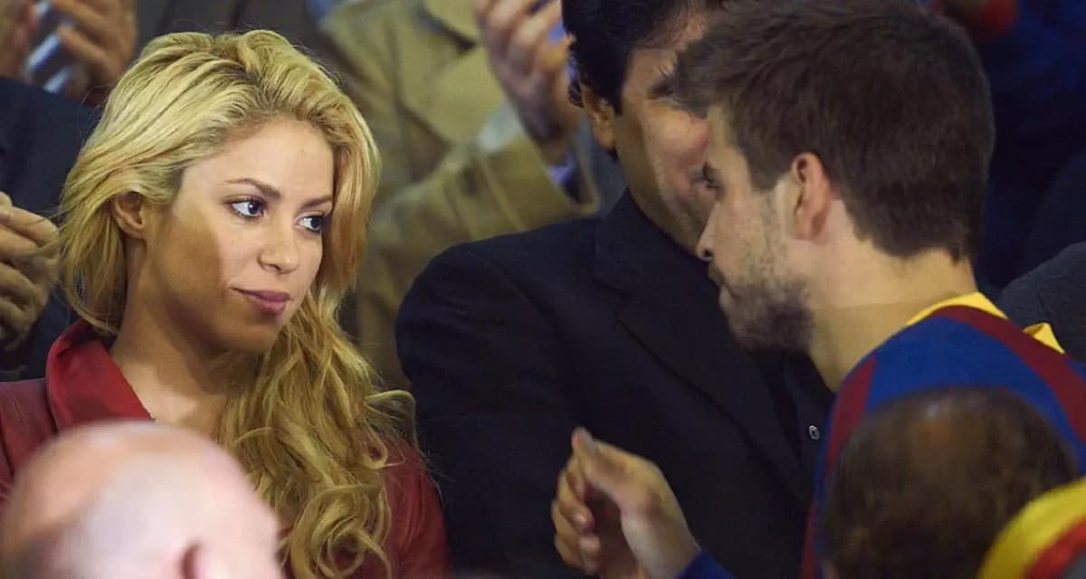 Gérard Piqué et Shakira