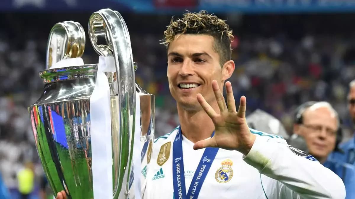 Cristiano Ronaldo sous le maillot du Real Madrid