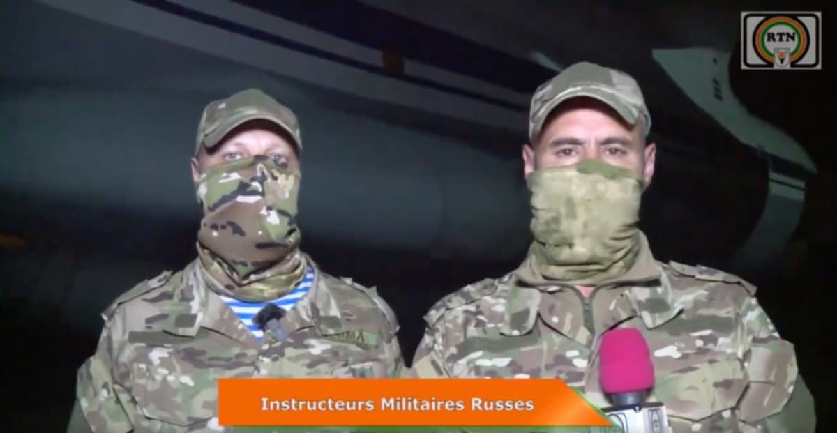 Niger: des instructeurs militaires russes officiellement déployés