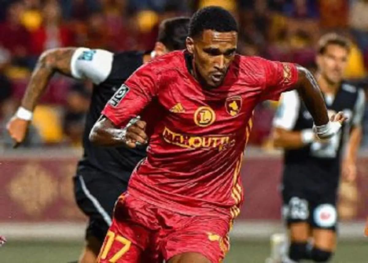 le néo attaquant béninois Andréas Hountondji