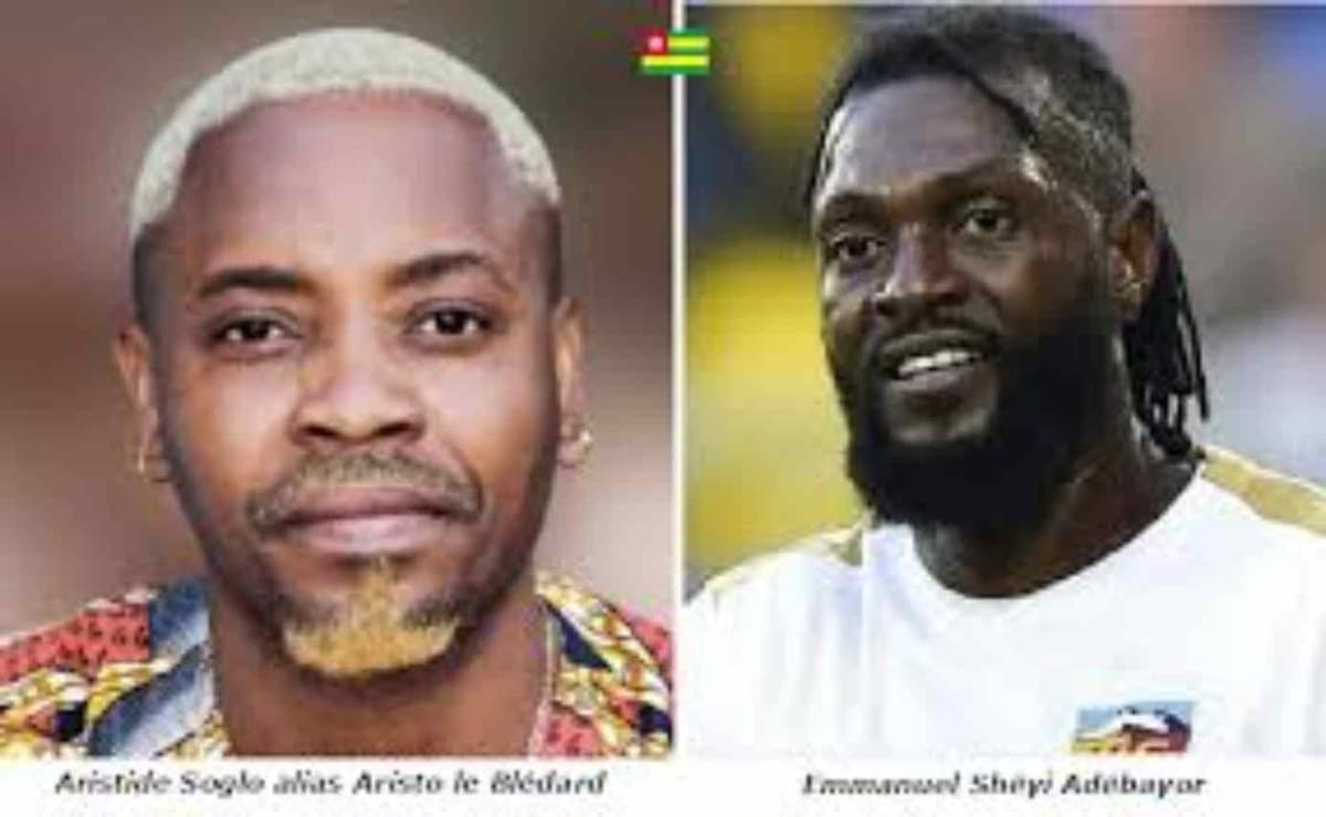 Aristide Soglo et Emmanuel Shéyi Adébayor