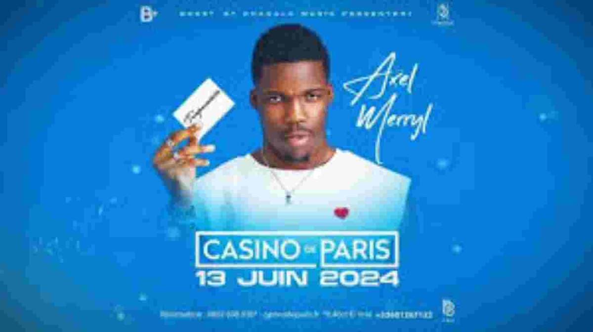 Le Béninois Axel Merry au Casino de Paris