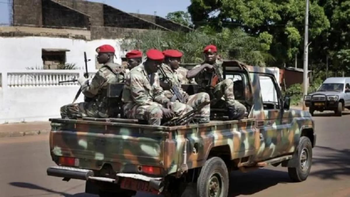 Soldats Guinée Bissau