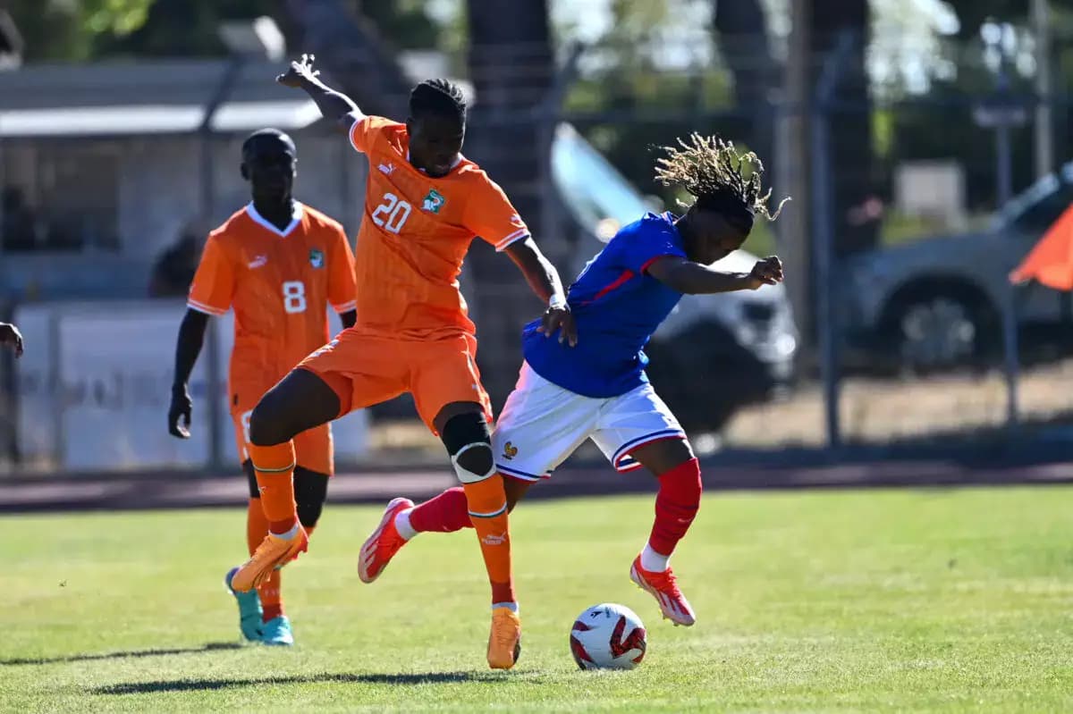 Des U20 de la Côte d'Ivoire et de ka France