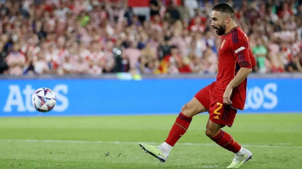 Le défenseur espagnol Dani Carvajal