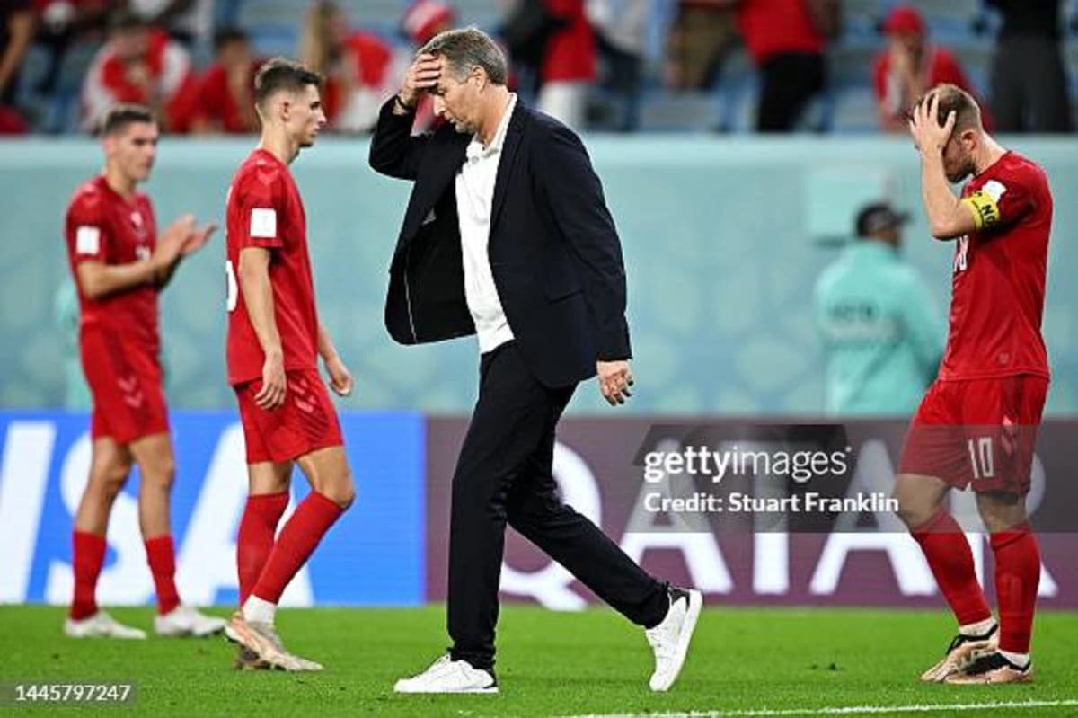 Le sélectionneur du Danemark, Kasper Hjulmand