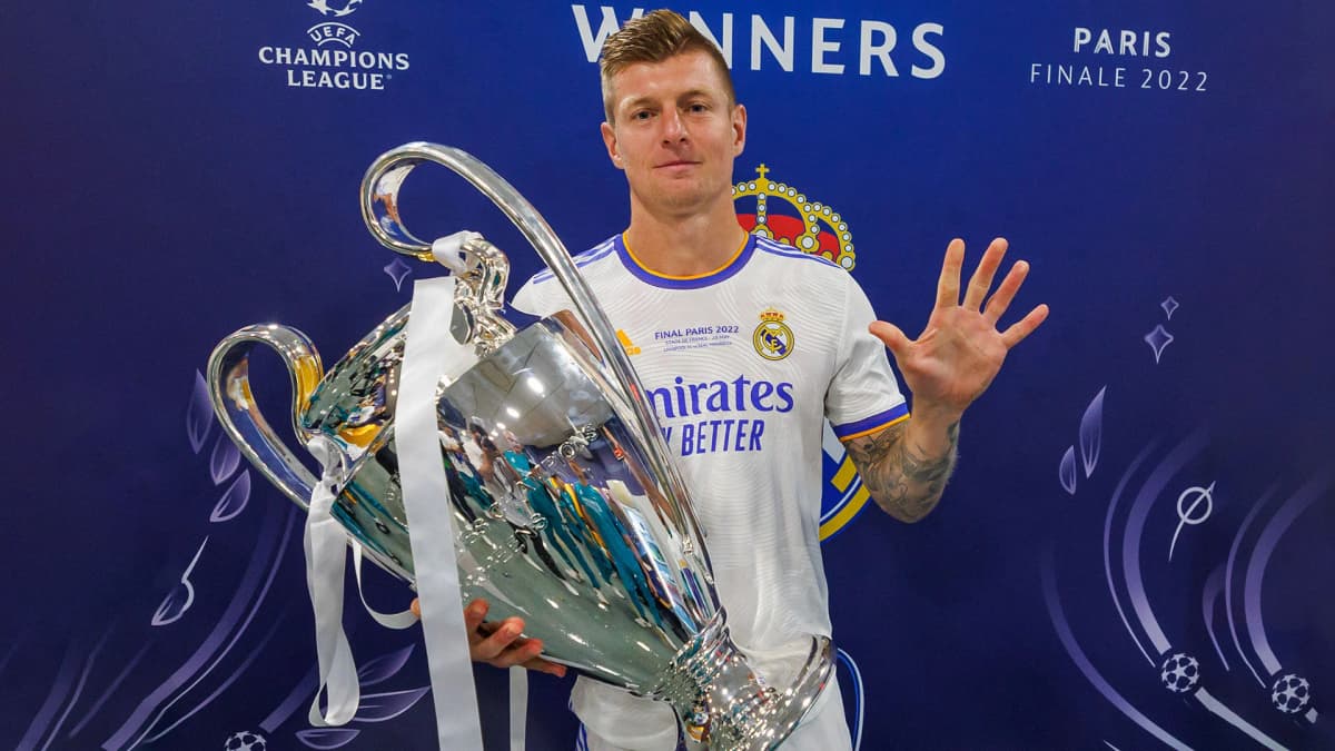 Le milieu de terrain du Real Madrid, Toni Kroos