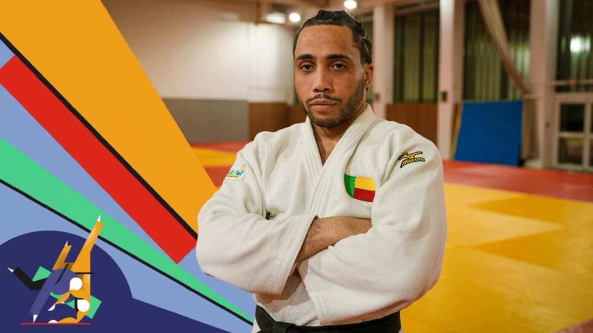Valentin Houinato, judoka béninois