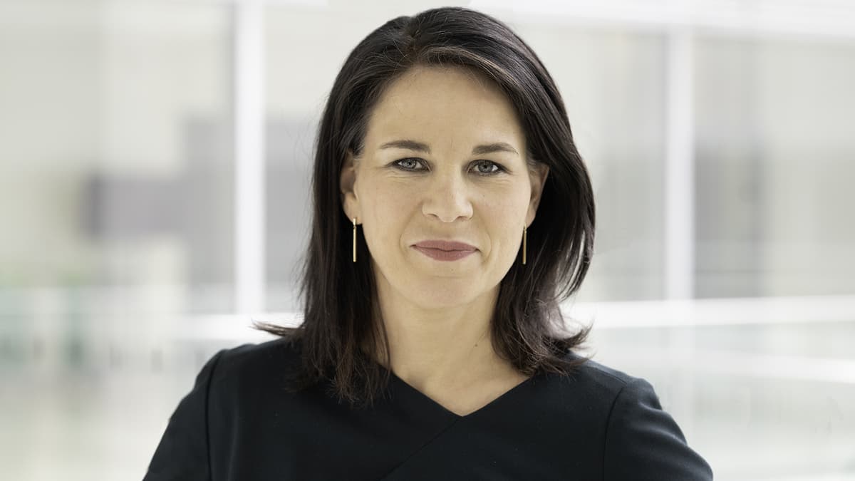 Annalena Baerbock, ministre fédérale des Affaires Étrangères de l'Allemagne