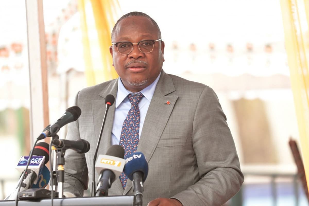 Ibrahime Coulibaly-Kuibiert, président de la Commission électorale indépendante (CEI)