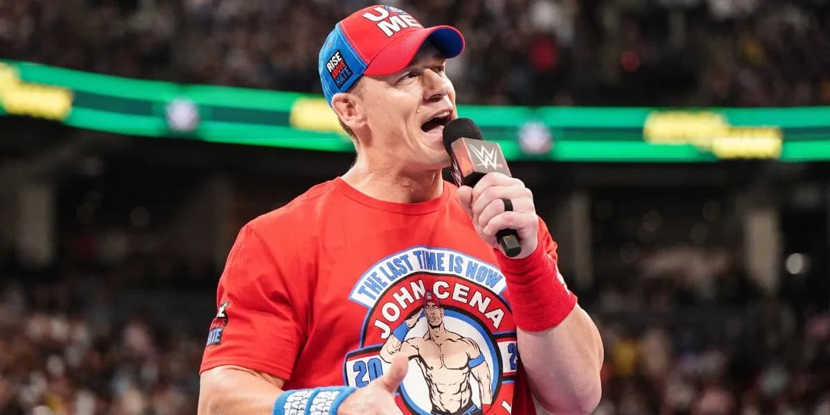 Le catcheur américain John Cena