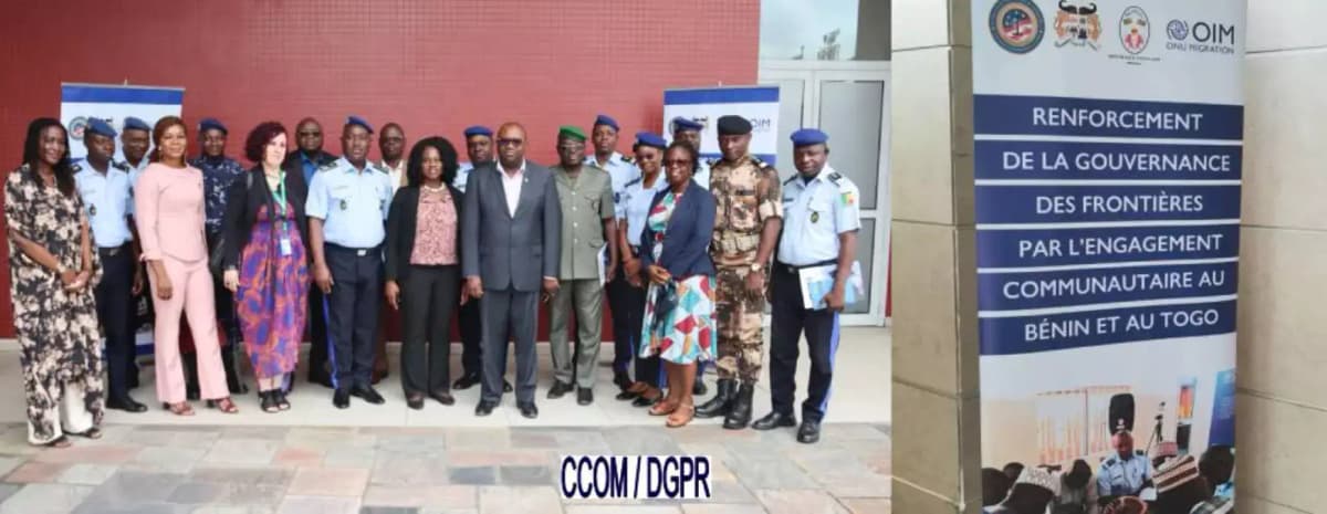 Renforcement de la gouvernance des frontières entre le Bénin et le Togo.