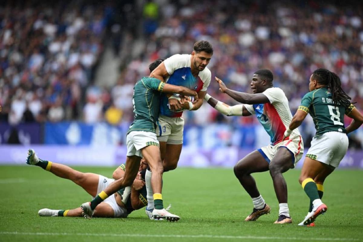JO Paris 2024-Rugby: la France élimine l’Afrique du Sud et file en finale