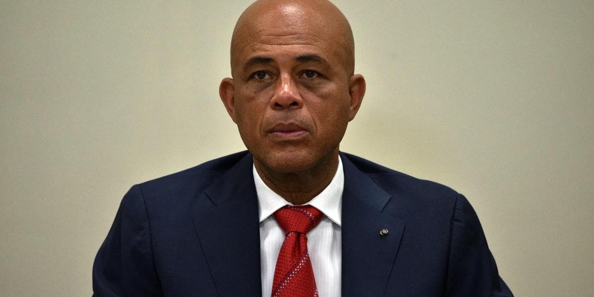 L’ex-président haÃ¯tien Michel Martelly