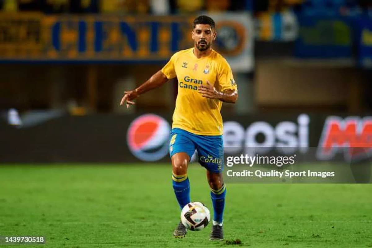Alex Suarez, défenseur central de Las Palmas