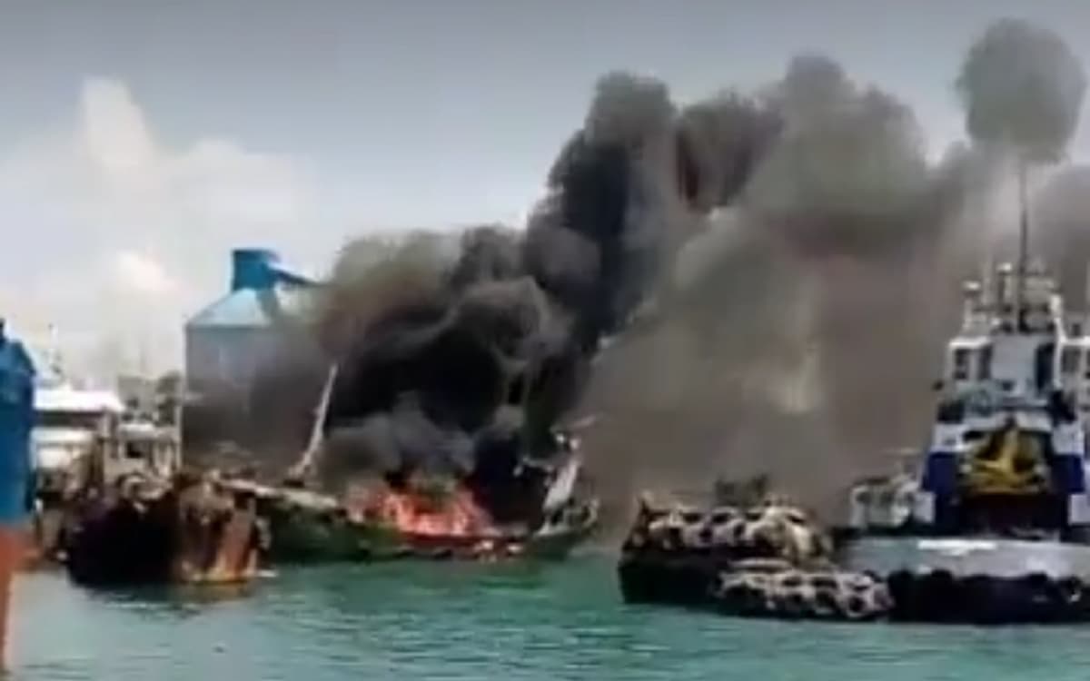 Incendie au Port Autonome de Lomé