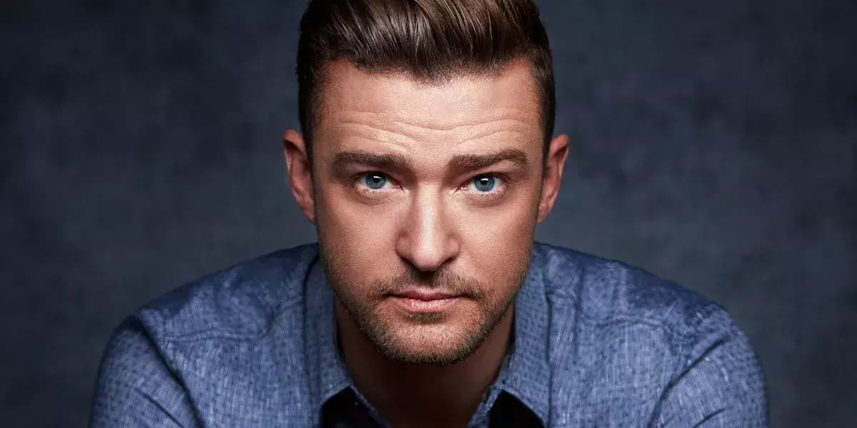 Le chanteur américain Justin Timberlake
