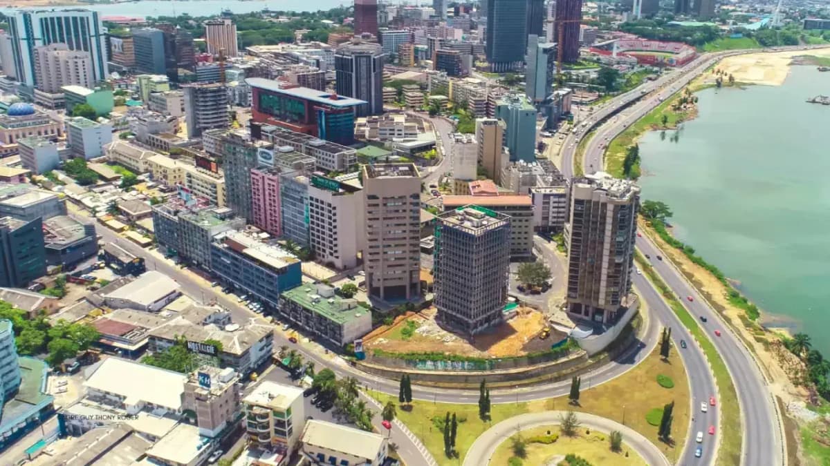 Abidjan, capitale économique de la côte d'ivoire