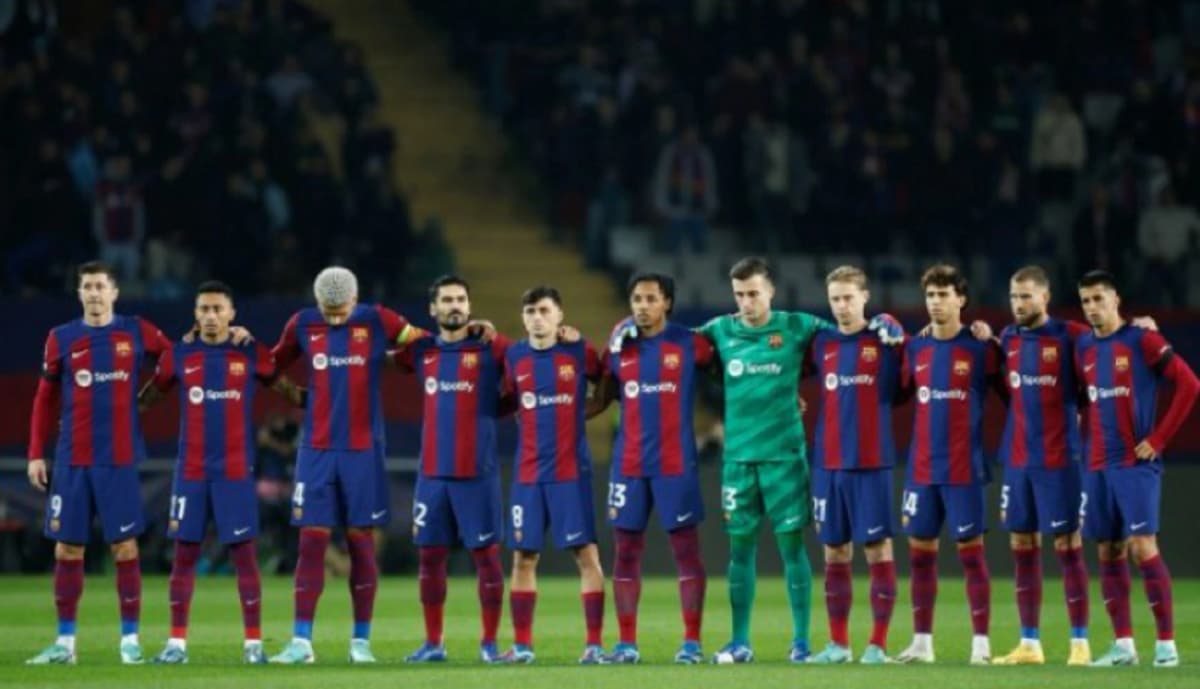 Des joueurs du Barça