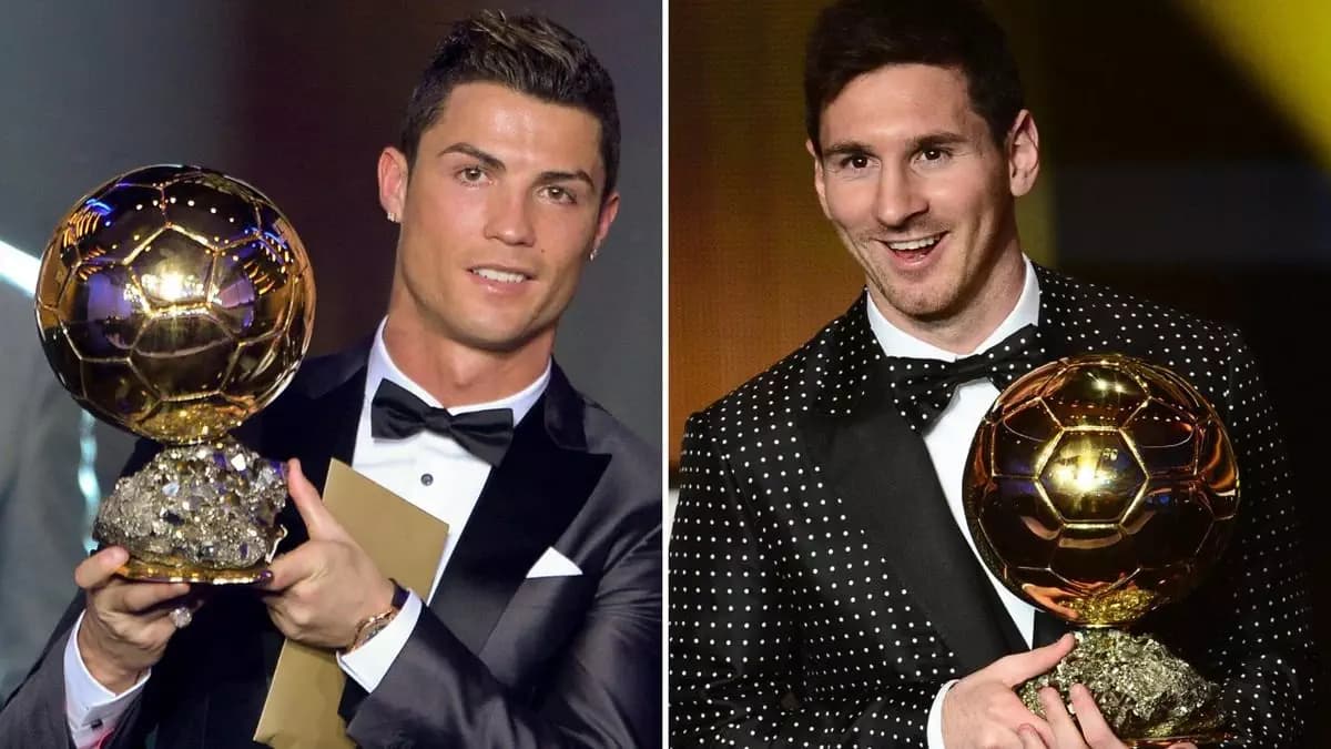 Cristiano Ronaldo Leo Messi - Ballon d'or (AFP)