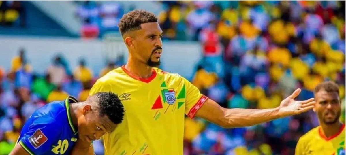 Le défenseur international béninois Cédric Hountondji