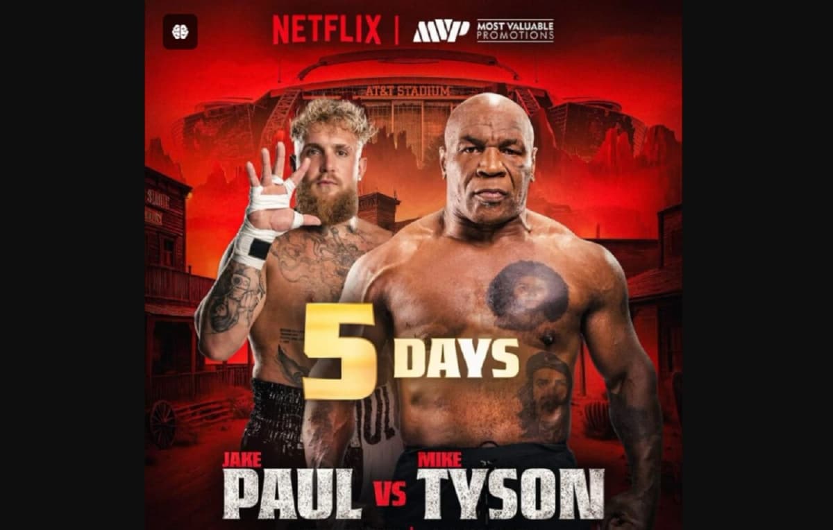 Boxe: « Je suis un tueur né », Mike Tyson à  Paul Jake avant le choc des gladiateurs