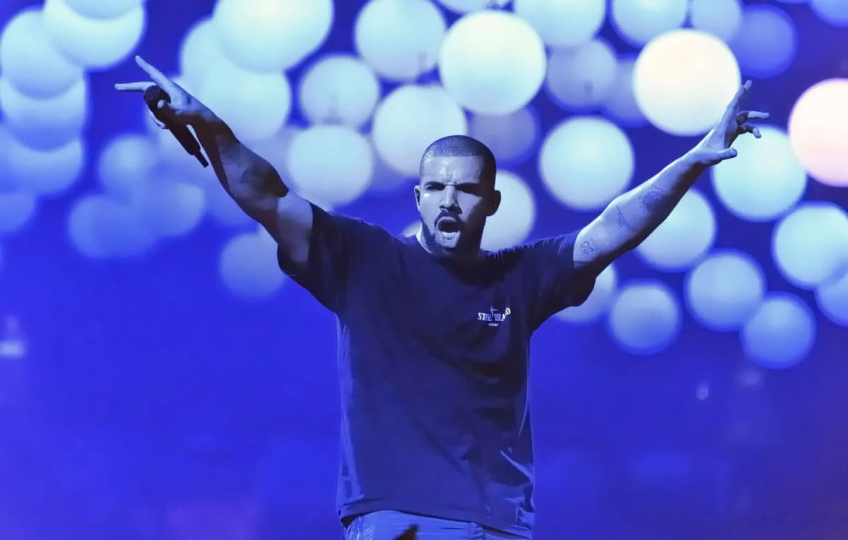Drake sur scène