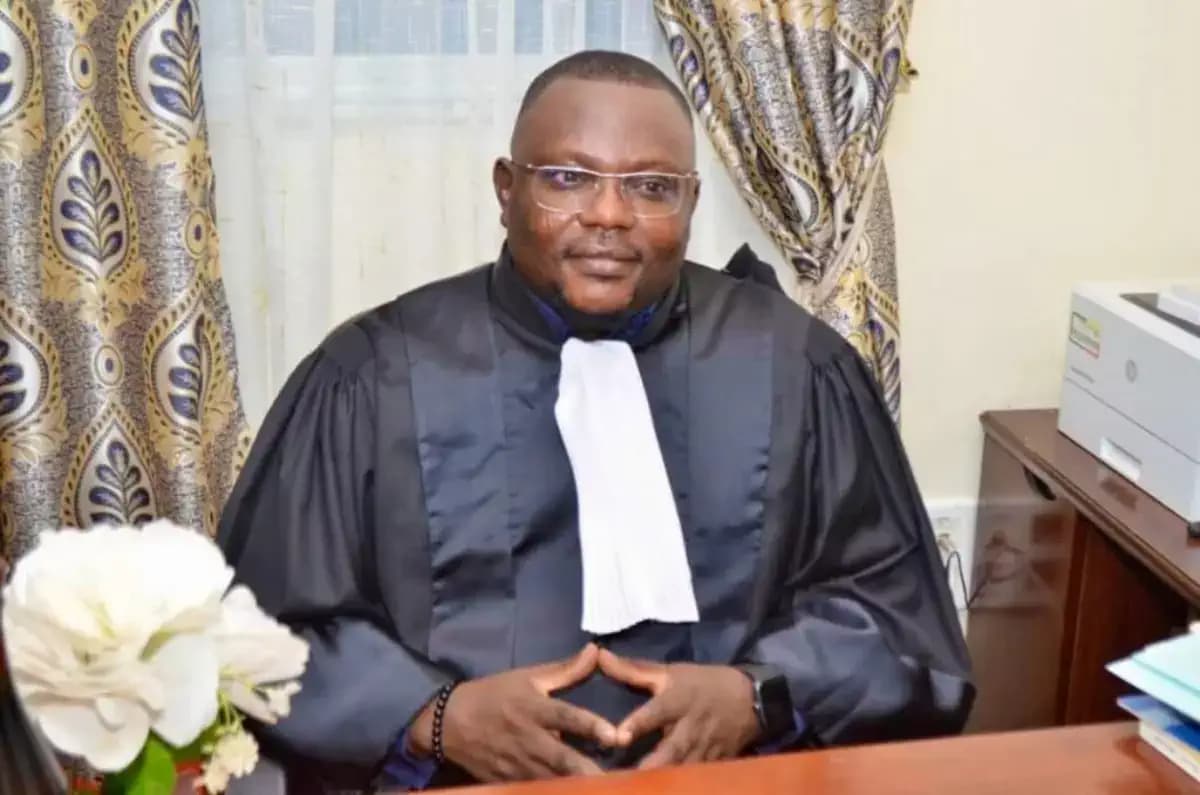 Guy Noukpo Honga, le nouveau président du tribunal de première Instance de deuxième classe de Aplahoué
