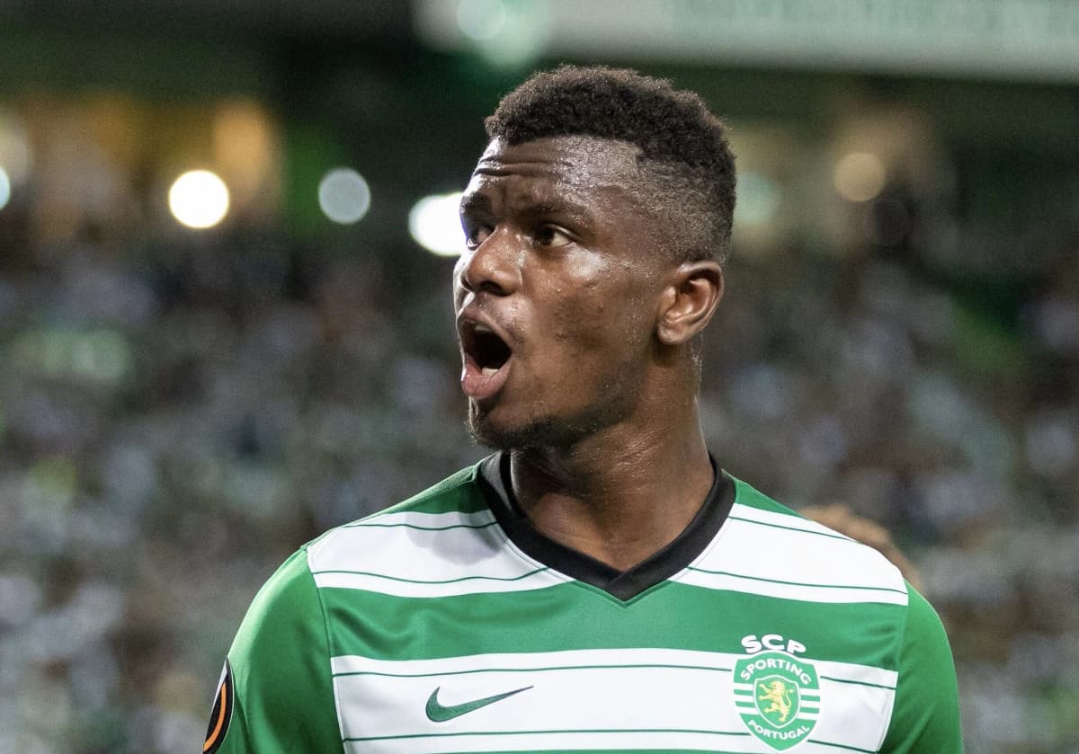 L'international ivoirien de Sporting, Ousmane Diomandé